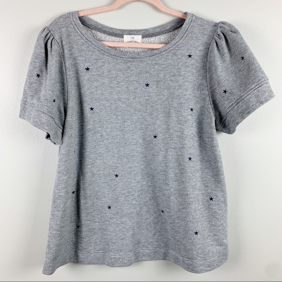 Anthropologie Tops - Anthropologie t.la Embroidered Star Sweater Top XL